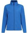 RG139 Womens' Zip Neck Microfleece Oxford Blue colour image